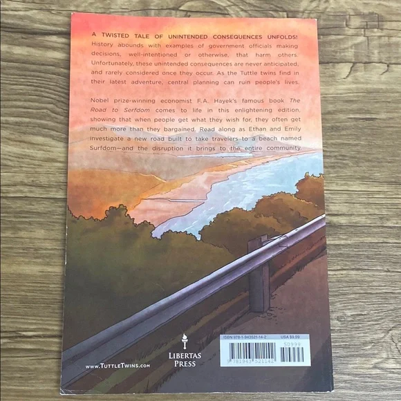 The Tuttle Twins and the Road to Surfdom Book - Picture 2 of 3